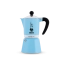 MOKA RAINBOW 3 CUPS BLUE BIALETTI
